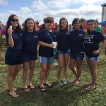 A photo of the Emmi Dental team in the 2017 Mud Run.