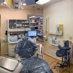 view of the dental suite from the corner