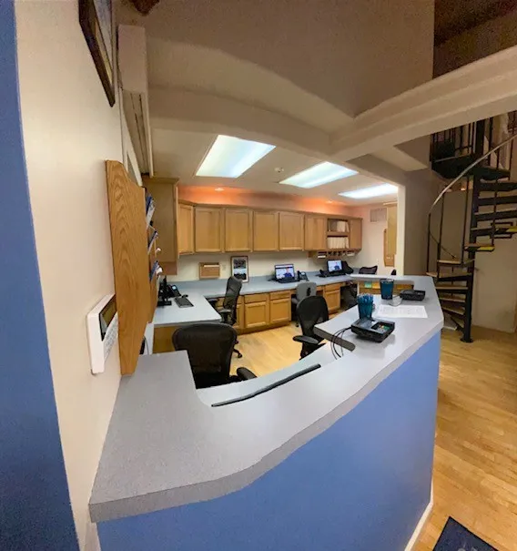 front desk