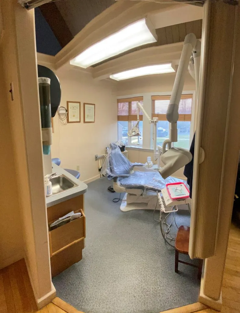 dental suite looking in